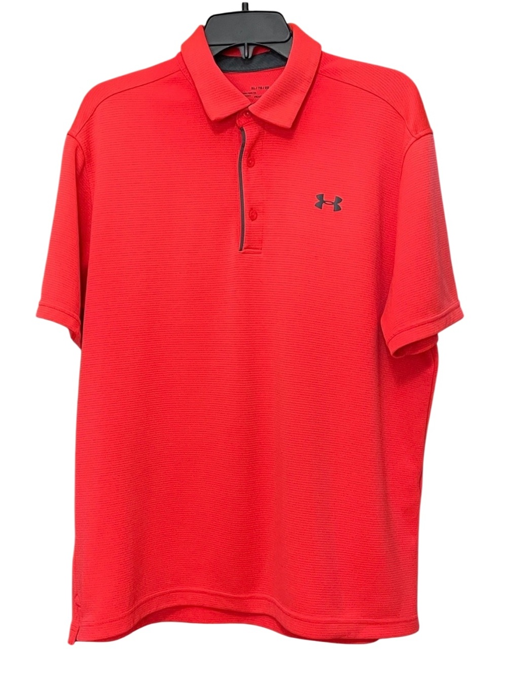Under Armour Mens XL Polo Shirt Bright
Coral EUC